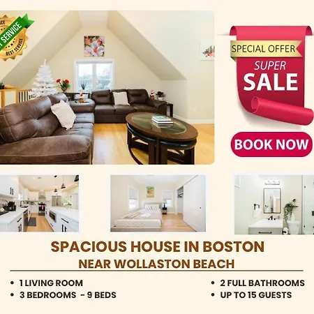 60-3 3Br Boston - Sleek Apartment Near Franklin Park